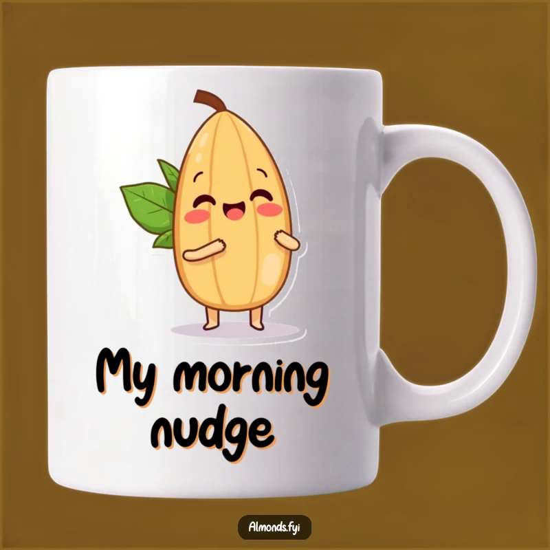 Funny Almond Bopping Buddy Mug: Playful & Hilarious Gift