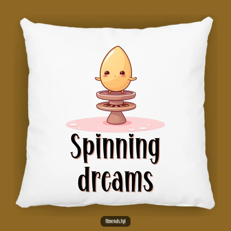 Funny Wobble Almond Pillow - Cozy & Hilarious Sugar Top Decor Gift