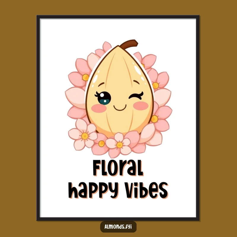 Blooming Almond Digital Art - Instant Cheerful Decor for Your Happy Space!