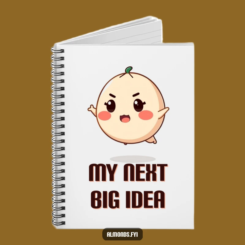Funny Goal Getter Notebook: Almond Leaps, Creative Funny Gift