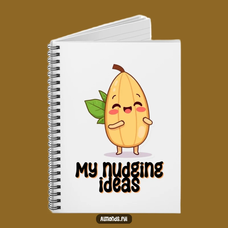 Funny Almond Bopping Notebook: Jot Down Playful Ideas