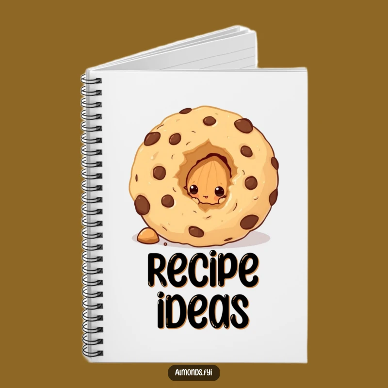 Funny Cookie Crumb Almond Notebook - Hilarious Journal for Curious Minds!