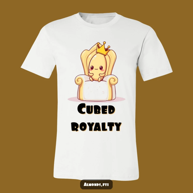 Funny Shy Almond T-Shirt - Hilarious Royal Sugar Cube Tee Gift