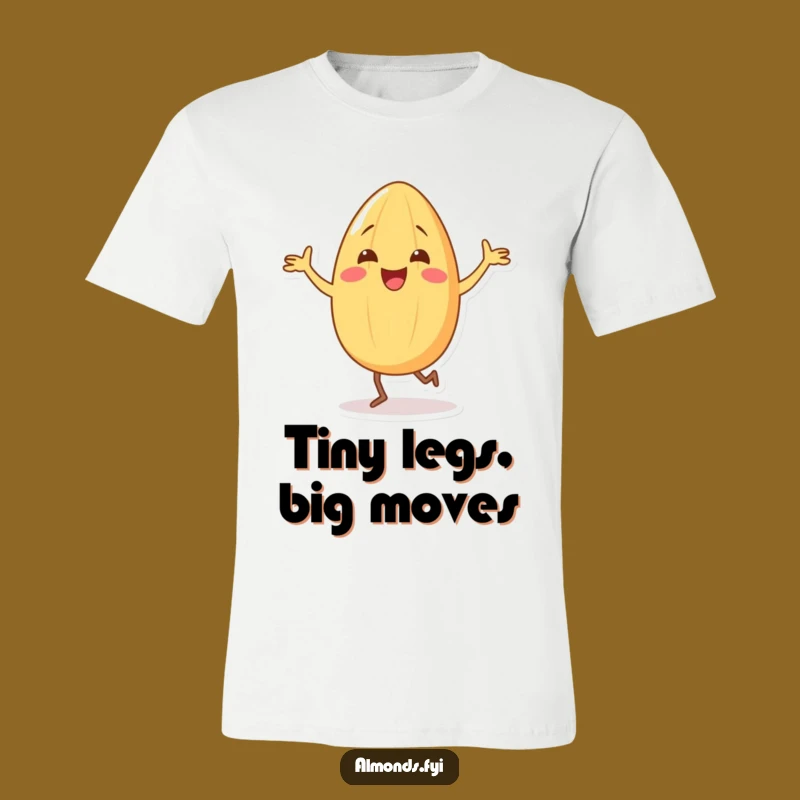 Funny Almond Silly Dance T-Shirt: Groovy Moves for Fun